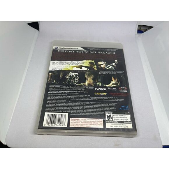 Resident Evil 5 Sony PlayStation 3PS3 - Picture 4 of 4